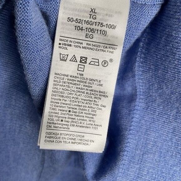 NWOT Banana Republic Corto Boxy Oversized Wool CrewNeck Sweater Women Size XL - Picture 3 of 11